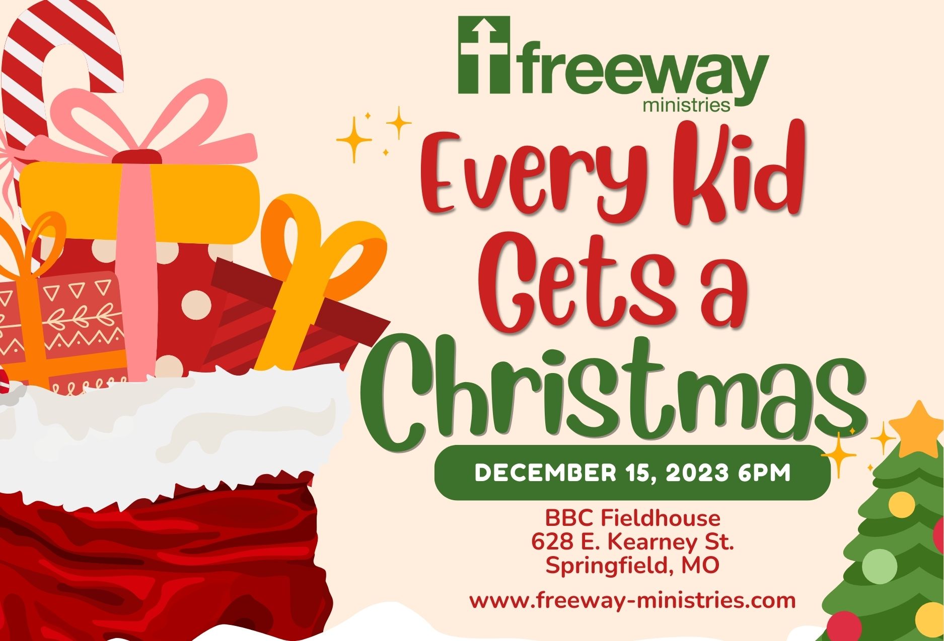 EVERY KID GETS A CHRISTMAS - Freeway Ministries